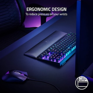 Foto 3 | Reposamuñecas Razer Ergonómico Para Teclados Sin Llave De Piel - Venta Internacional.