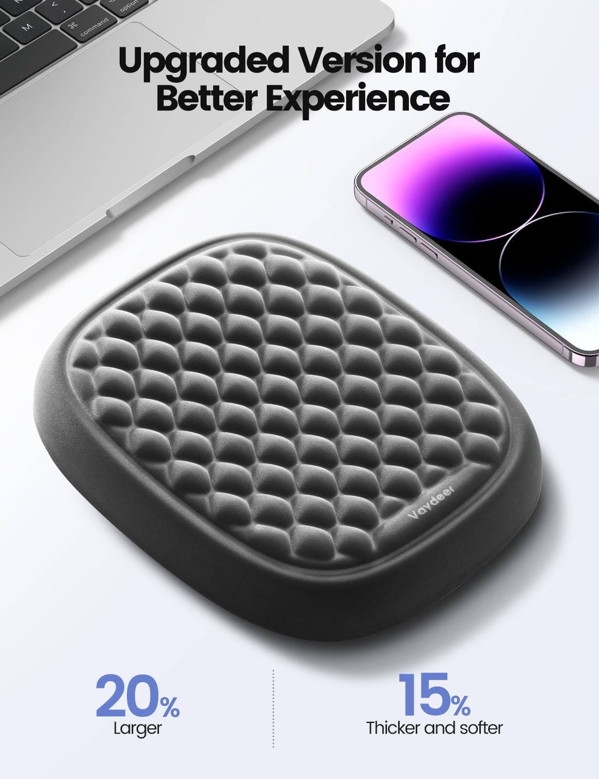 Foto 4 pulgar | Codera De Espuma Viscoelástica Vaydeer, Soporte Ergonómico - Venta Internacional.