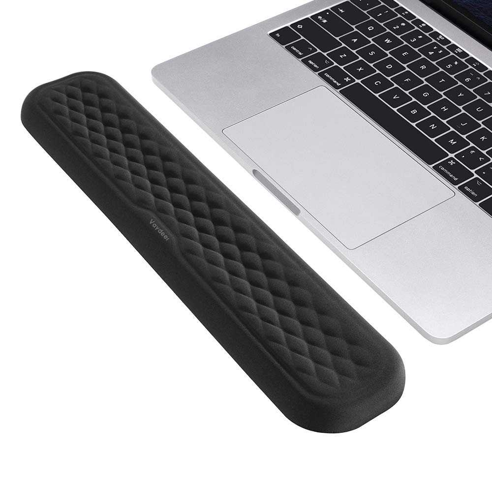 Foto 2 pulgar | Reposamuñecas Para Teclado Vaydeer Memory Foam, 14.17 Pulgadas, Color Negro - Venta Internacional.