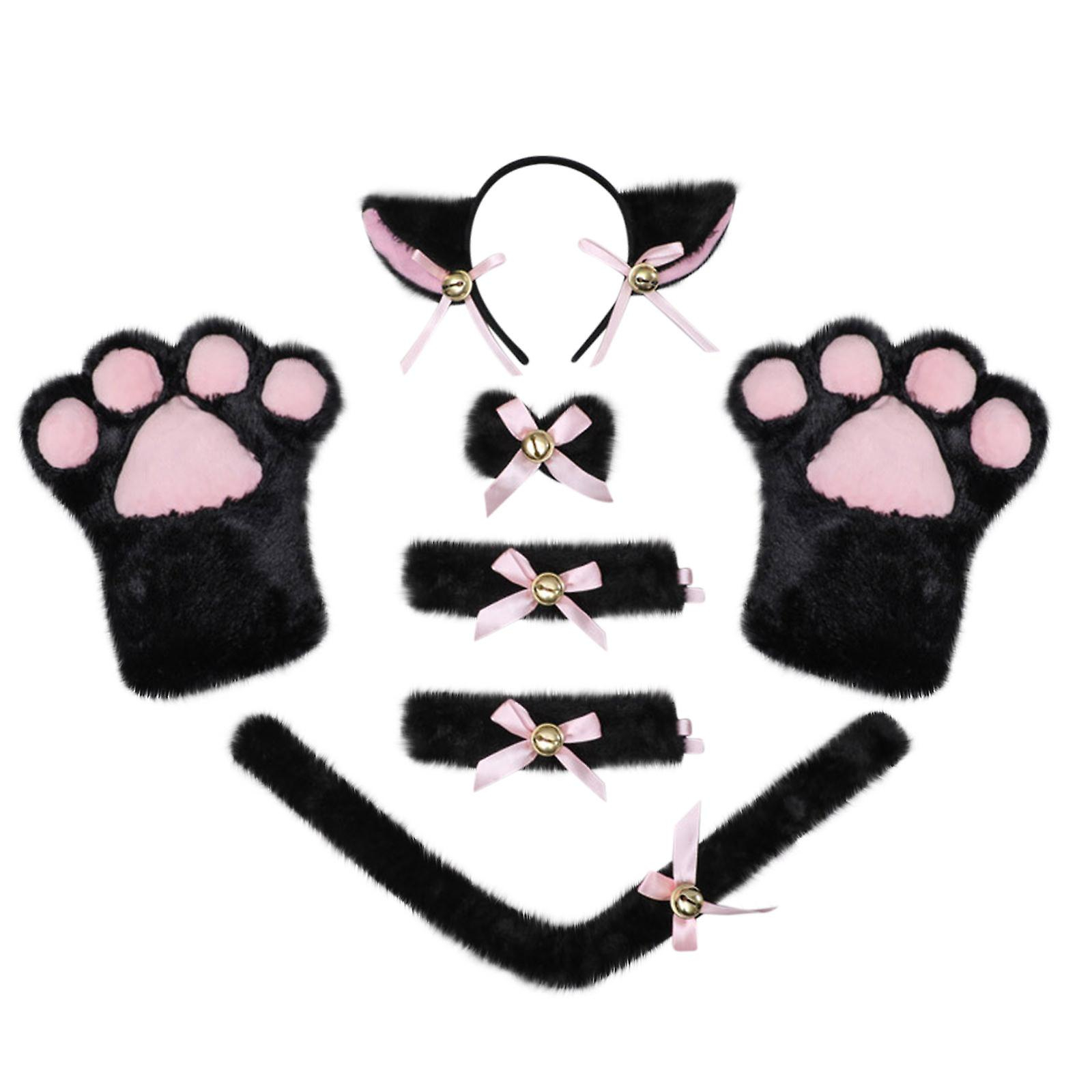 Foto 2 | Diadema Con Orejas De Gato  Diadema Para Disfraz  Para Mujer - Venta Internacional.
