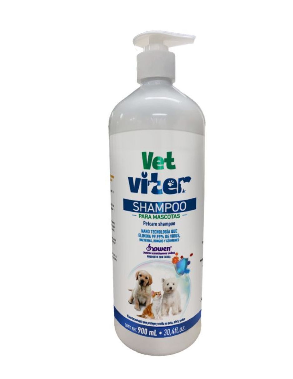 Foto 2 pulgar | Shampoo Para Mascotas Vet-viter 900 Ml