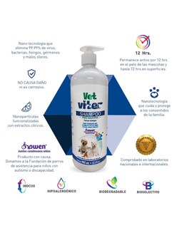 Foto 2 | Shampoo Para Mascotas Vet-viter 900 Ml