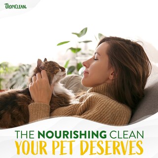 Foto 3 | Champú Para Gatos Tropiclean Coconut Hipoalergénico Para Pieles Sensibles - Venta Internacional.
