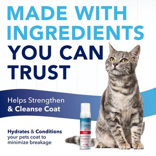 Foto 3 | Champú Y Acondicionador Waterless Para Gatos Tropiclean Oxymed - Venta Internacional.