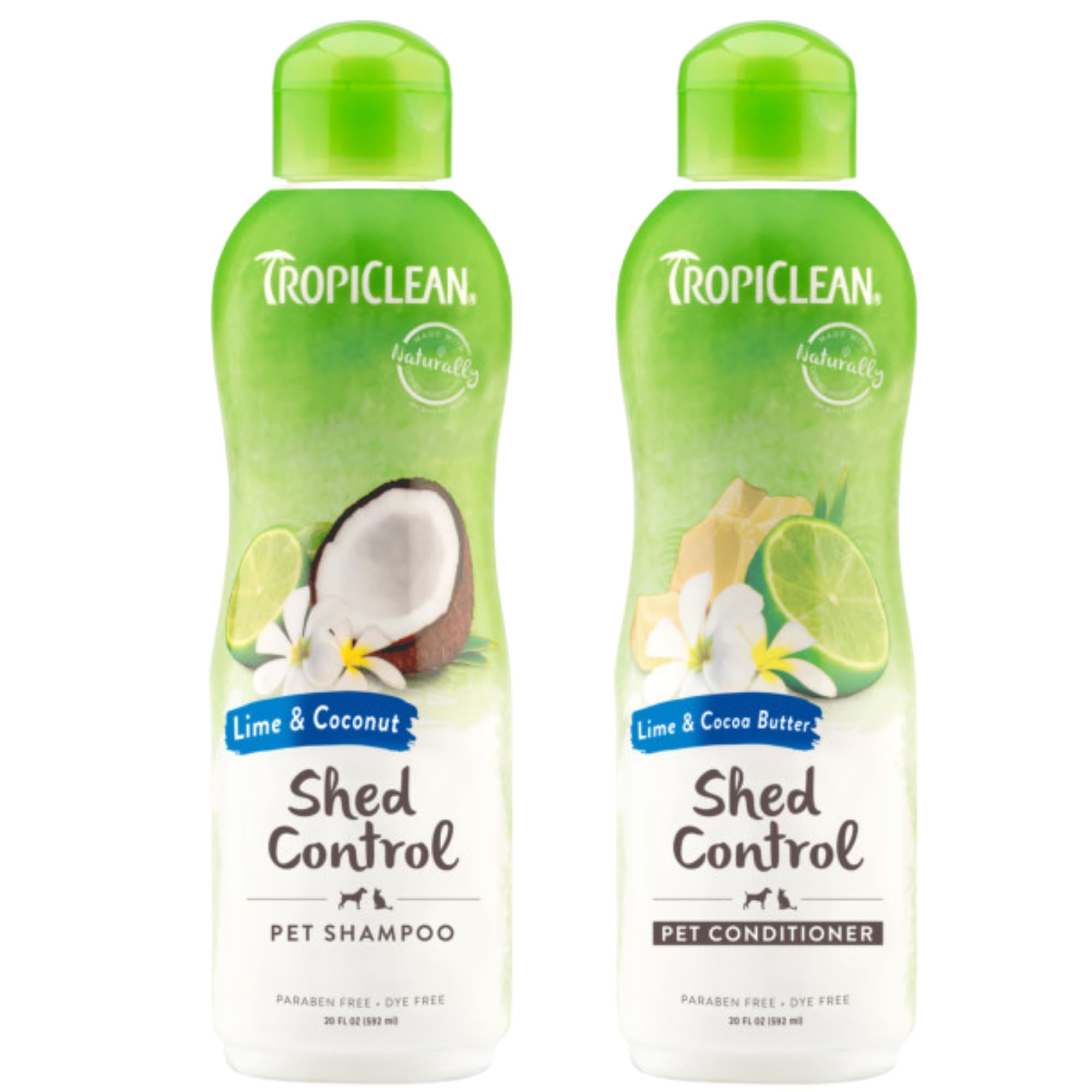 Set De Champú Y Acondicionador Tropiclean Lime & Coconut - Venta Internacional.