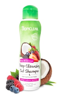 Foto 1 | Champú Para Gatos Tropiclean, Limpieza Profunda Con Bayas Y Coco, 355 Ml - Venta Internacional.