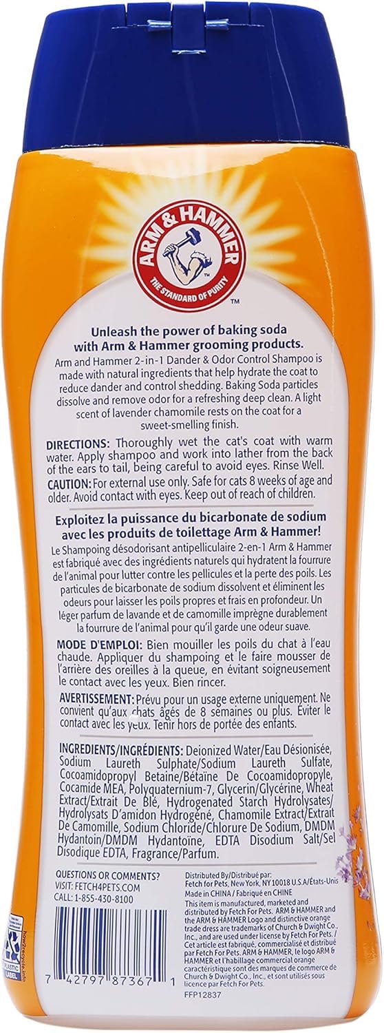Foto 3 pulgar | Champú Arm & Hammer 2 En 1  Desodorizante Y Reductor De Caspa  600 Ml - Venta Internacional.