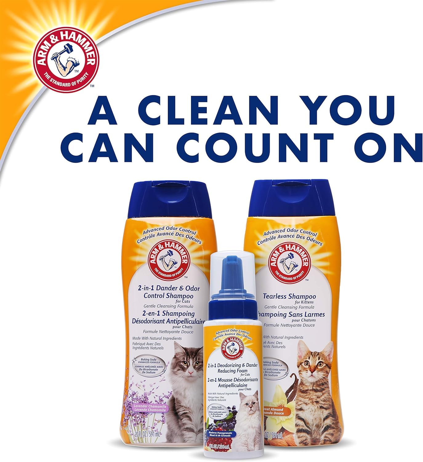 Foto 6 | Champú Arm & Hammer 2 En 1  Desodorizante Y Reductor De Caspa  600 Ml - Venta Internacional.