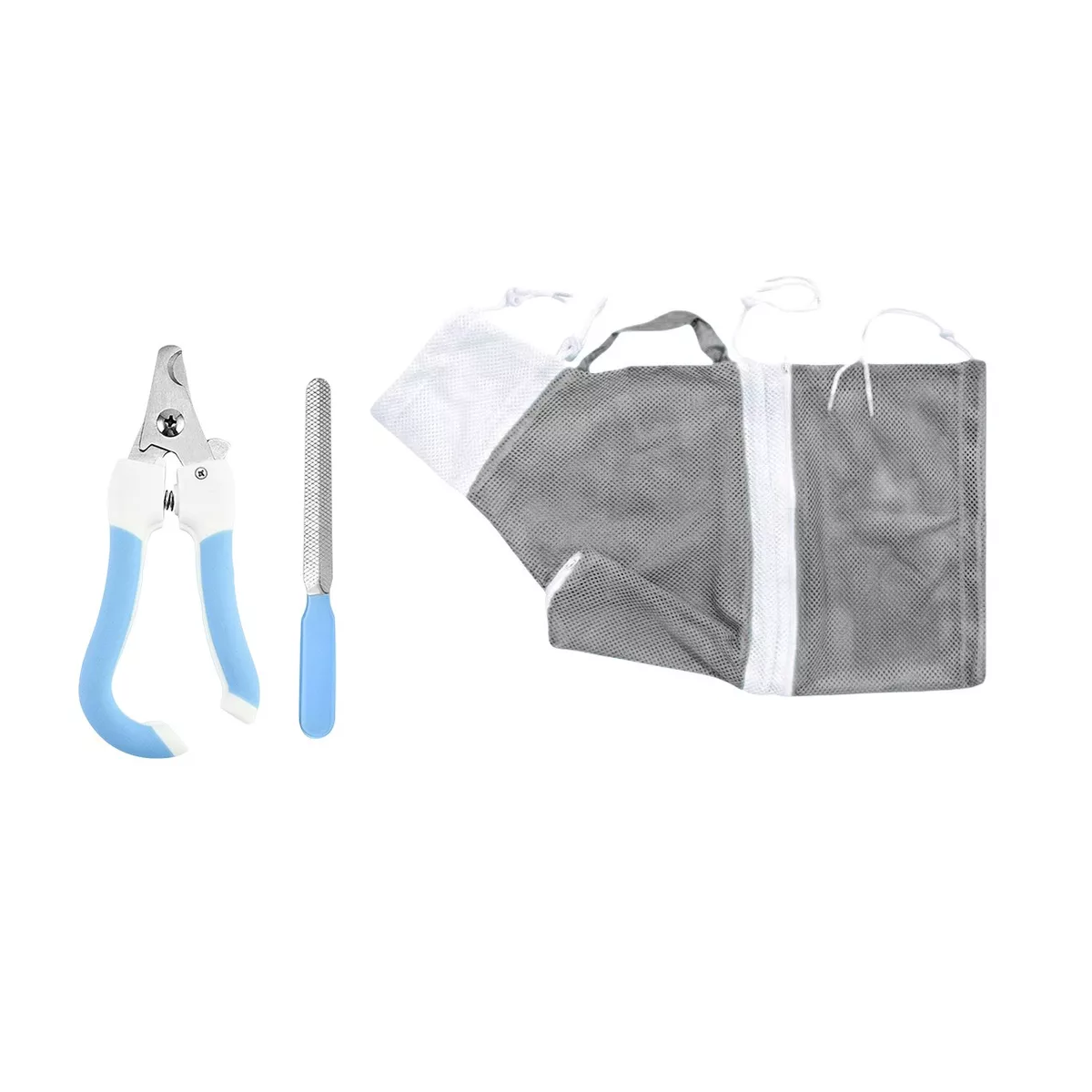 Bolsa Para Bañar/corte Uña Gato Bolsa De Baño  Eo Safe Imports Esi-14142  Gris