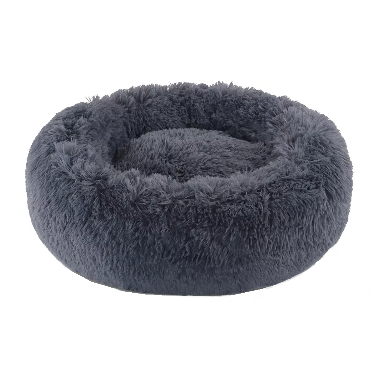 Foto 2 pulgar | Cama Redonda de Felpa Cálida y Cómoda Eo Safe Imports Esi-7896 color Negro
