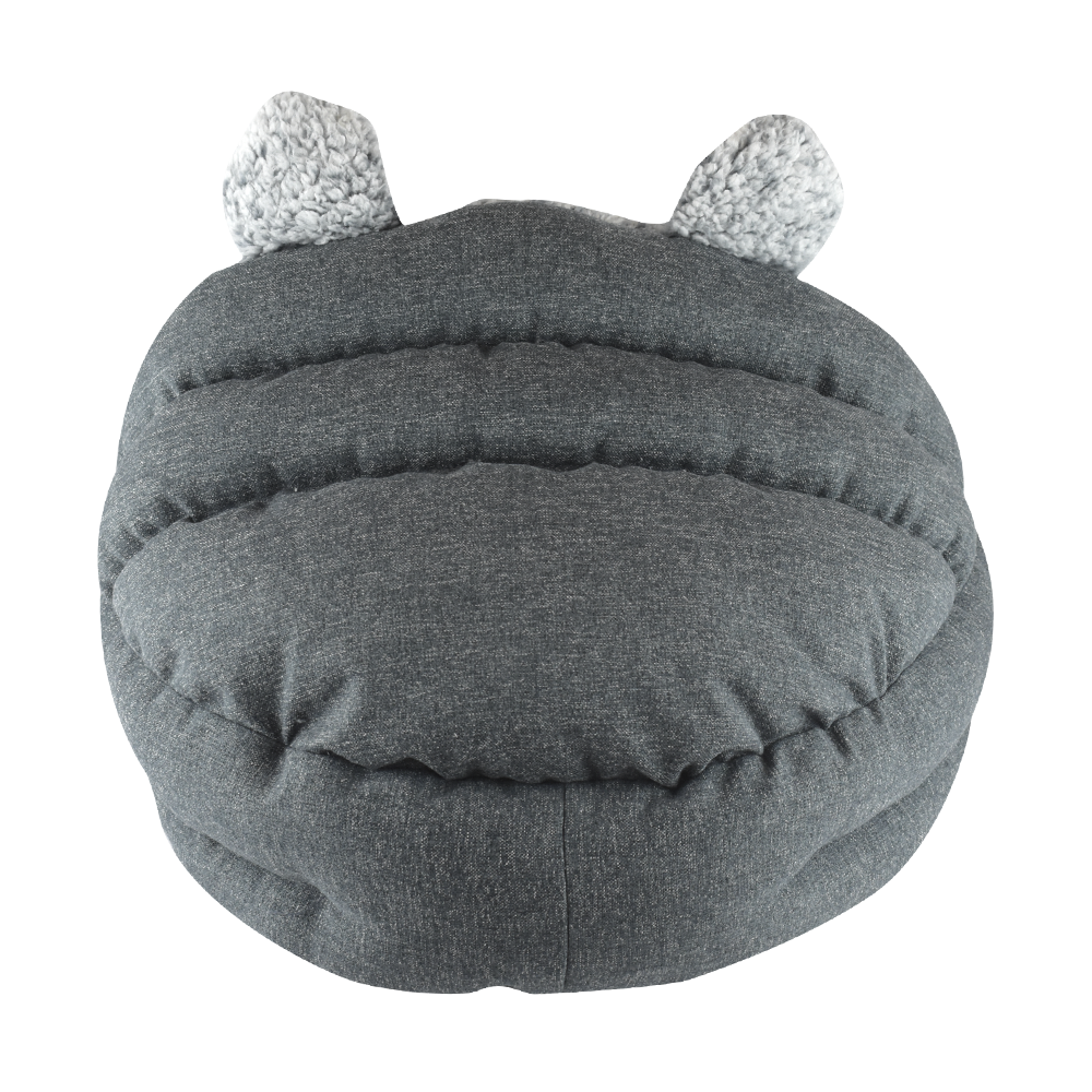 Foto 5 pulgar | Cama Tipo Cueva Fancy Pets TX10933 color Gris Sherpa para Gato