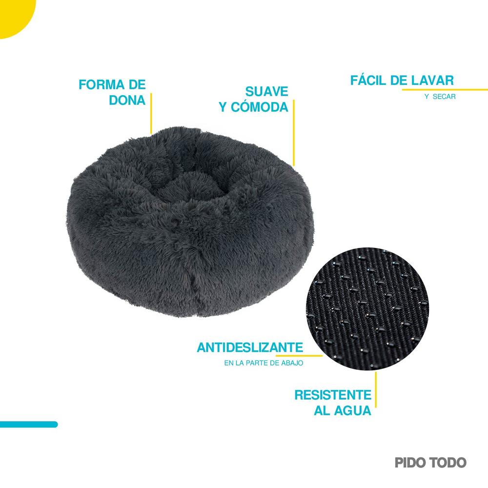 Foto 5 pulgar | Cama Tipo Puff Para Mascota 60 Cm