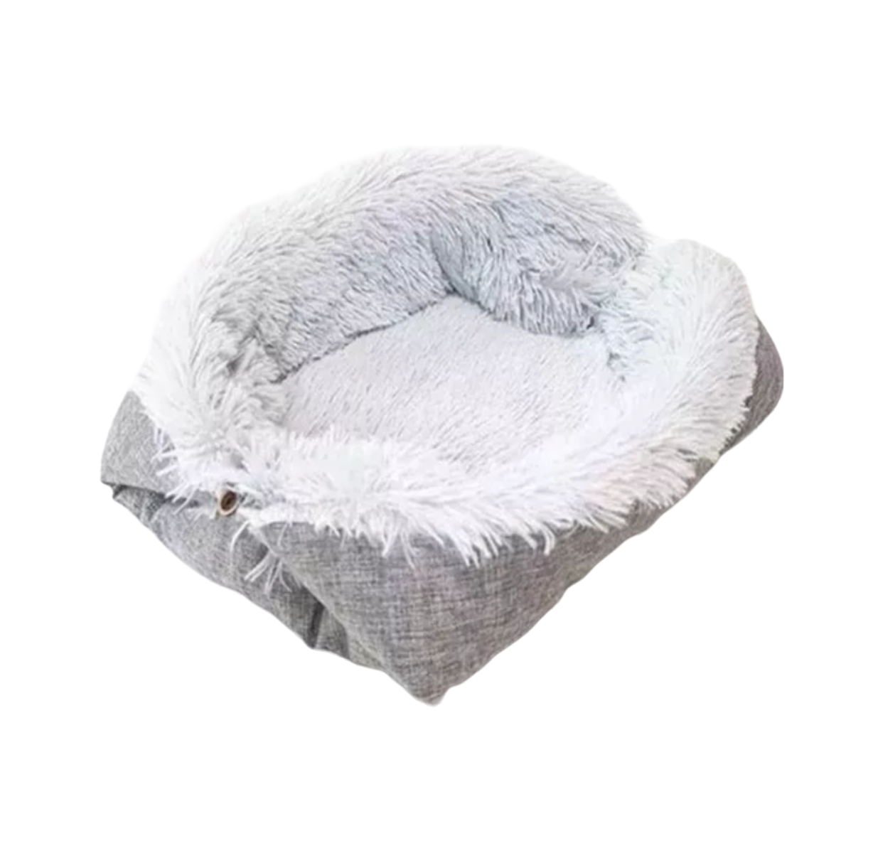 Foto 1 | Cama Suave Manta Lavable Plegable Gris Para Mascotas Perros