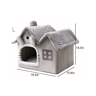 Foto 2 | Cómodas Camas Para Gatos, Cama Lavable Para Perros, Cojin Eo Safe Imports Esi-15108 Gris