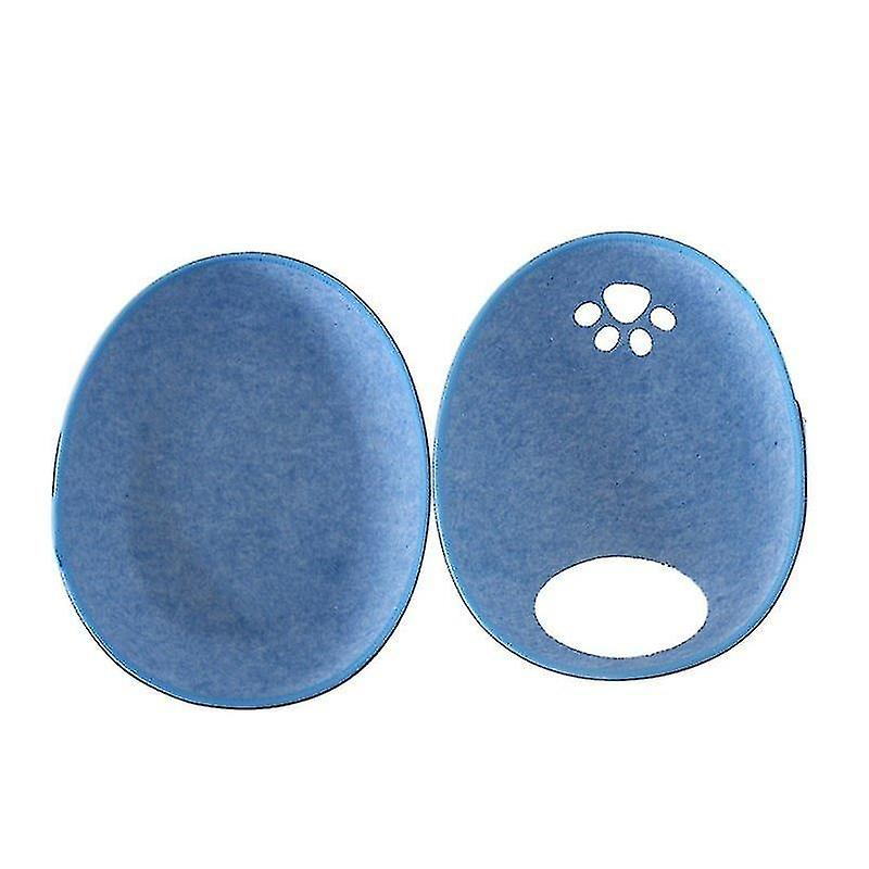 Foto 5 pulgar | Cama Para Gatos Huoguo Hoopet Con Almohada De Fieltro Azul, 48 X 39 X 26 Cm - Venta Internacional.