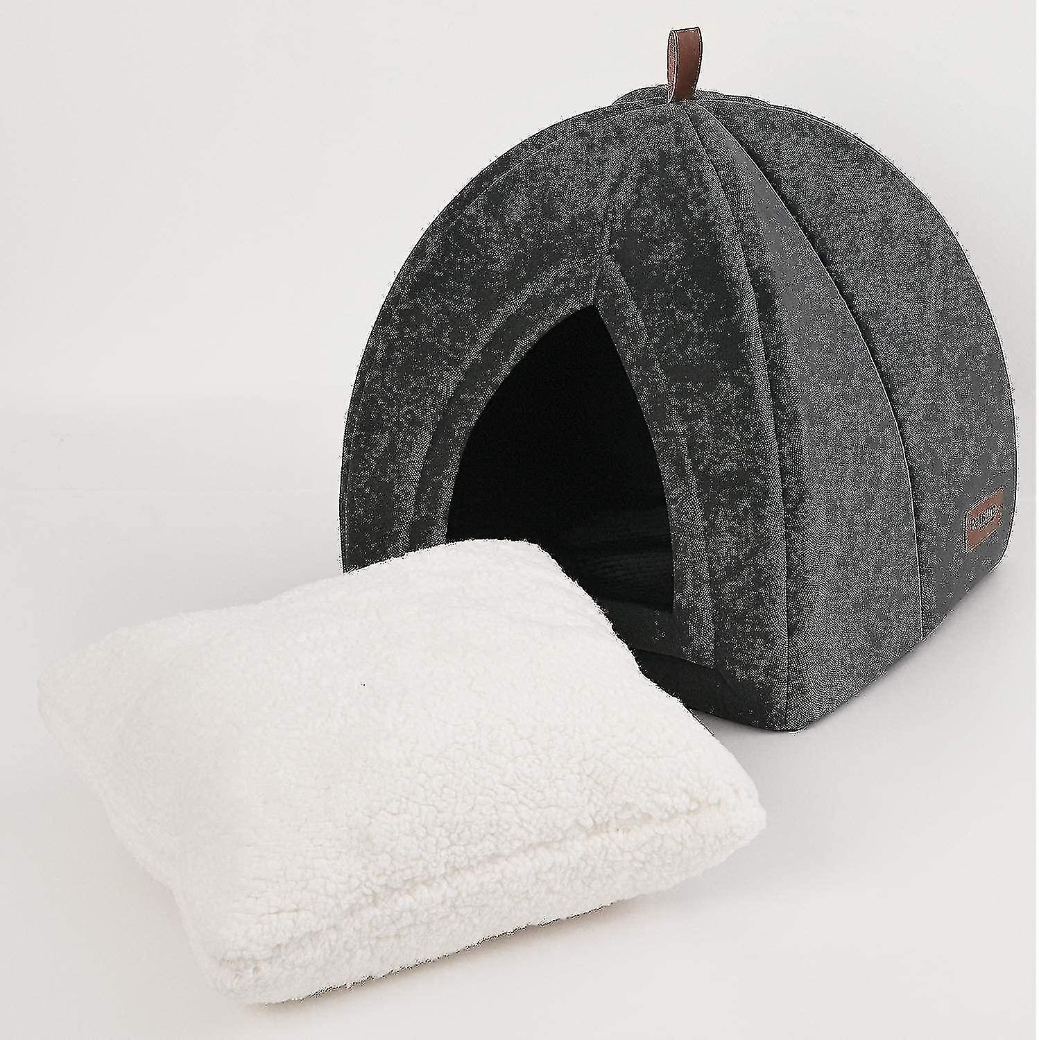 Foto 4 | Cama Tipo Cueva Para Gatos Y Perros Pequeños, 35 X 35 X 38 Cm, Para Mascotas - Huoguo - Venta Internacional.
