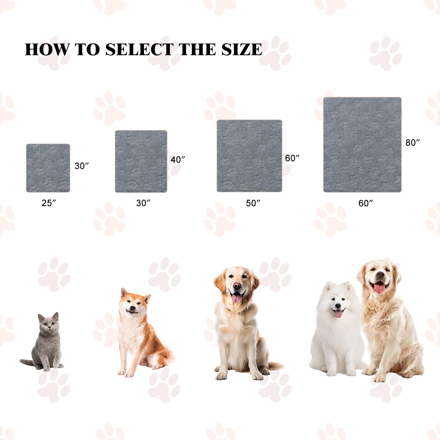 Foto 6 | Manta Impermeable Para Mascotas Qeils Para Perros Y Gatos De Tamaño Mediano - Venta Internacional.
