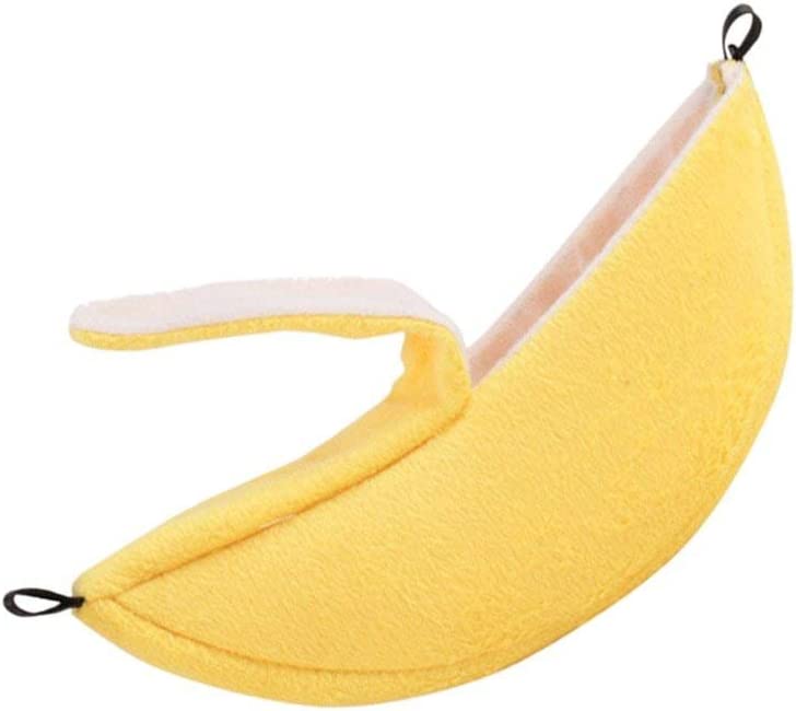 Foto 3 | Hamaca Para Hamster, Con Forma De Plátano, Cálida, Para Mascotas Pequeñas - Venta Internacional.
