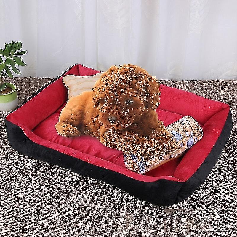 Manta Para Mascotas, Perros Y Gatos, Caseta, Cálida Y Acogedora, En Forma De Cueva, 70 X 50 X 15 Cm - Venta Internaci