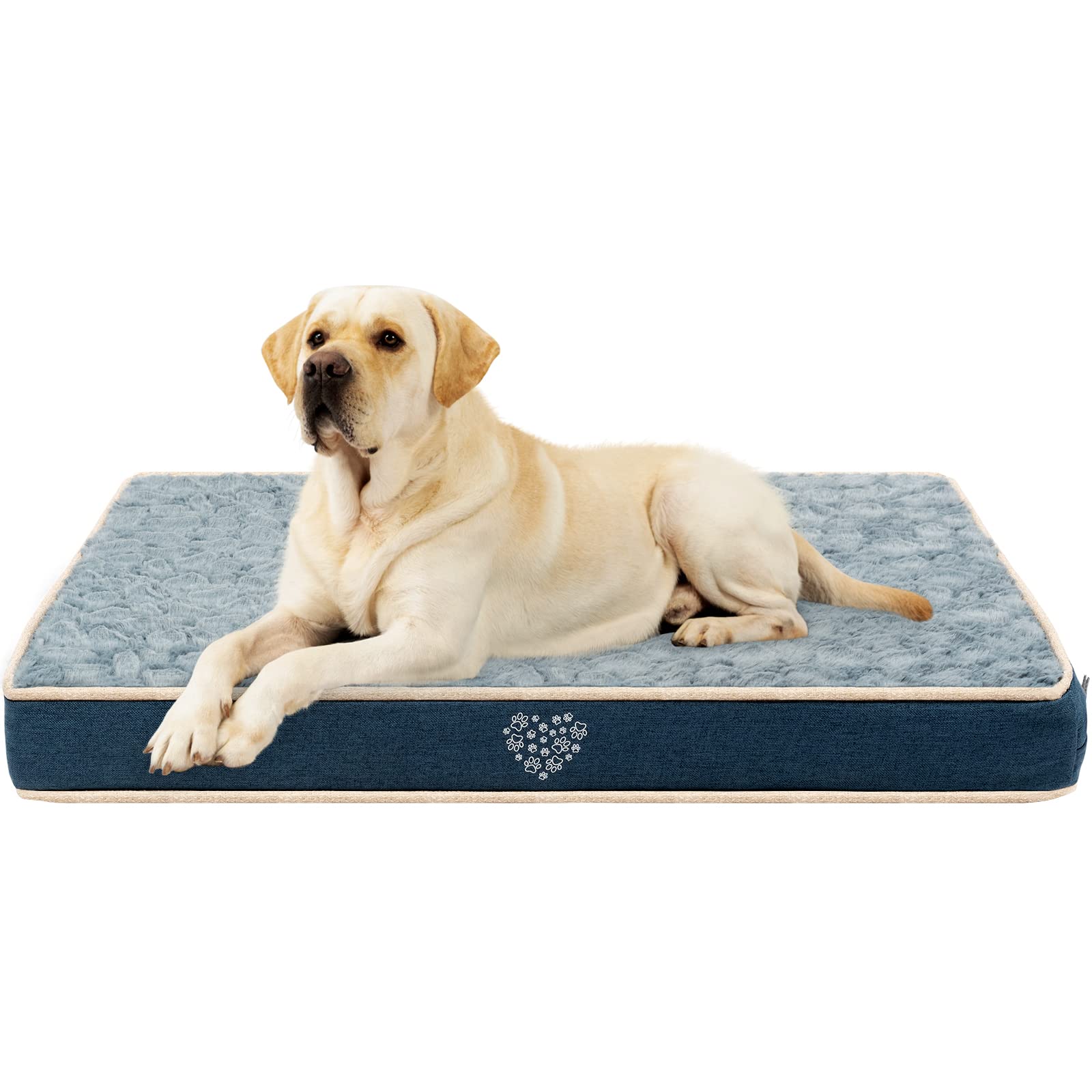 Alfombrilla De Cama Con Almohadilla Para Perros, Impermeable Y Reversible Vankean - Venta Internacional.