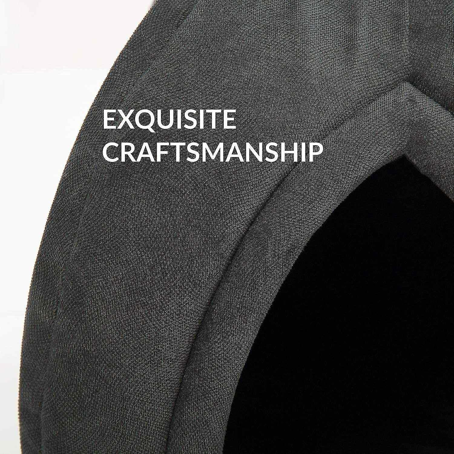 Cama Tipo Cueva Para Gatos Y Perros Pequeños Sanlin Beans, Color Gris Oscuro - Venta Internacional.