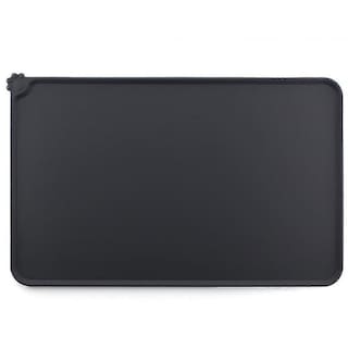 Foto 1 | Pet Mat Pet Mat De Silicona Antideslizante Para Perros Y Gatos, Color Negro - Venta Internacional.