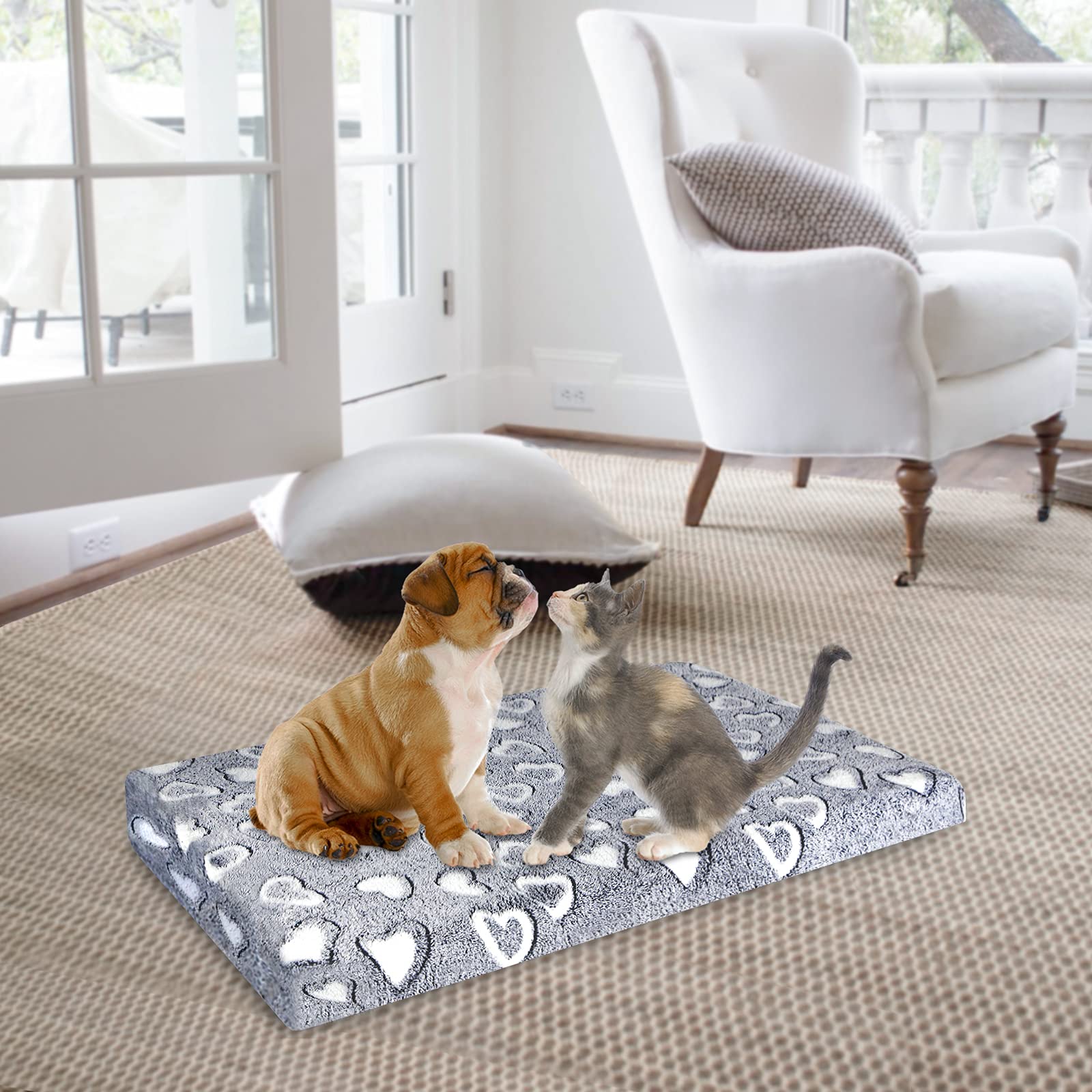Foto 7 | Jaula Para Perros Vankean, Reversible, Fría Y Cálida, Para Perros - Venta Internacional.