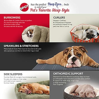 Foto 2 | Cama Para Mascotas Ethical Pets Sleep Zone Cuddle Cuddle Cave Para Gatos Y Bebés - Venta Internacional.