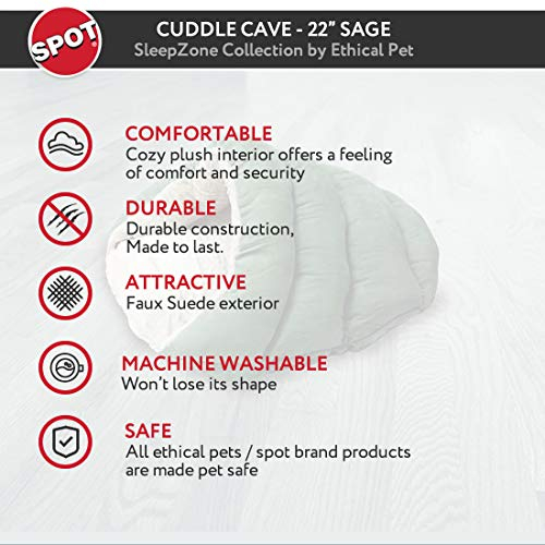 Foto 4 | Cama Para Mascotas Ethical Pets Sleep Zone Cuddle Cuddle Cave Para Gatos Y Bebés - Venta Internacional.