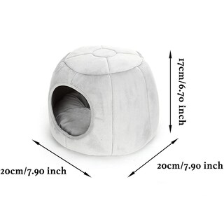 Foto 4 | Cama Para Mascotas Huoguo, De Algodón, Cálida Y Cómoda, Para Otoño/invierno - Venta Internacional.
