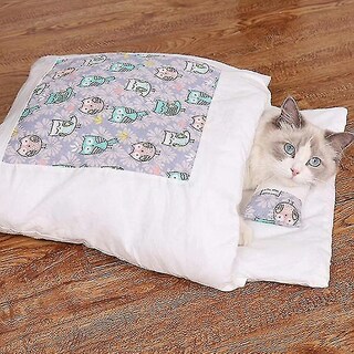 Foto 1 | Bañeras Para Pájaros Con Forma De Jaula Para Pájaros Con Saco De Dormir Extraíble Para Gatos - Venta Internacional.