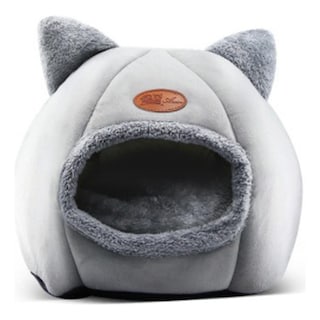 Foto 1 | Cama Tipo Cueva para Mascotas 40 Cm Gris - Venta Internacional