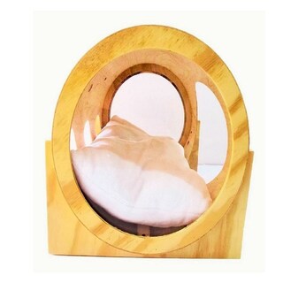 Foto 4 | Cama Cilindro Para Gato Pet Boutique Madera Natural