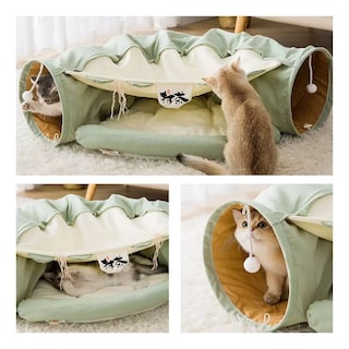 Foto 3 | Juguete Túnel De Gato Cama Para Mascotas Eo Safe Imports Esi-18404 Multicolor