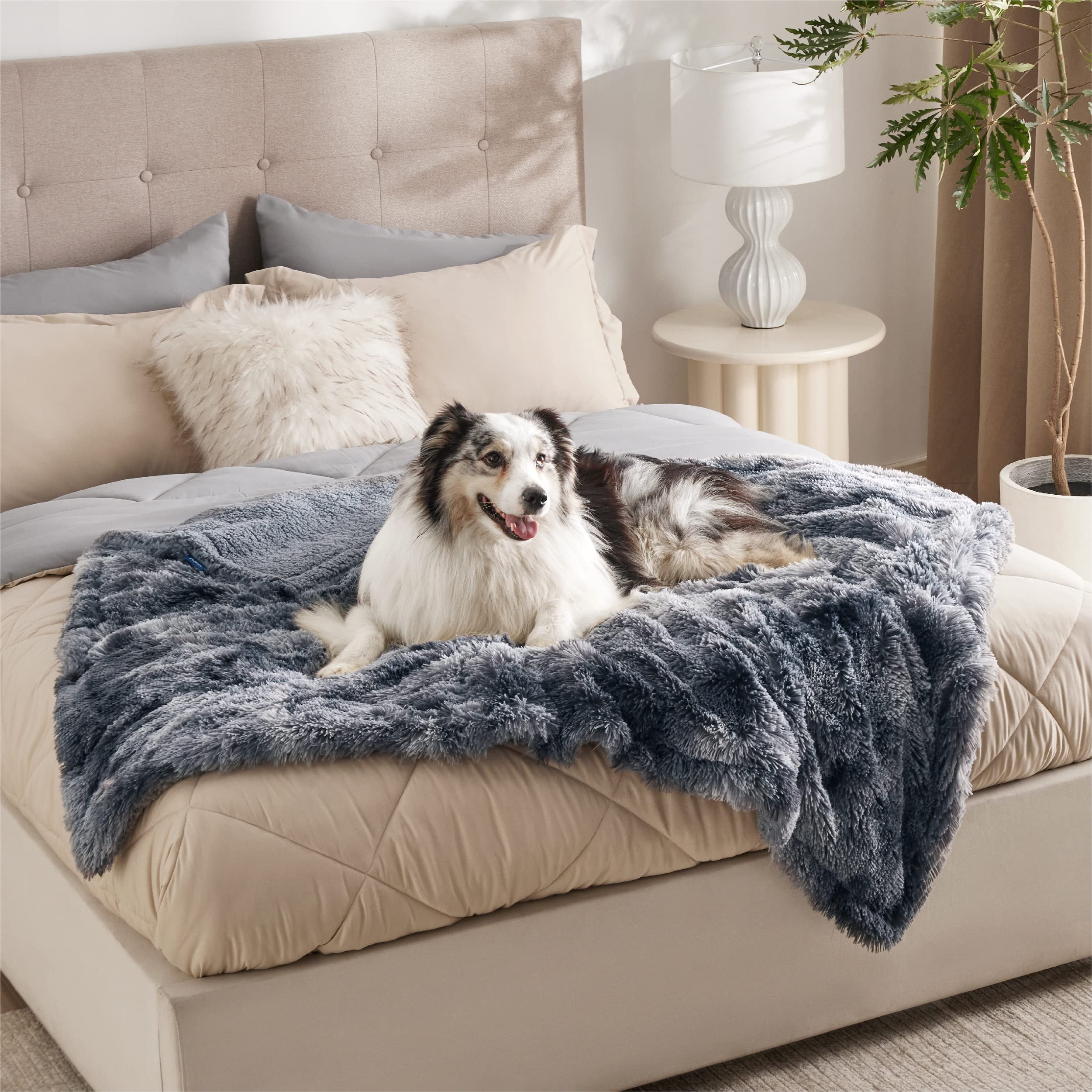 Foto 6 | Manta Impermeable Para Perros Grandes, 50 X 60 Cm, Color Gris - Venta Internacional.