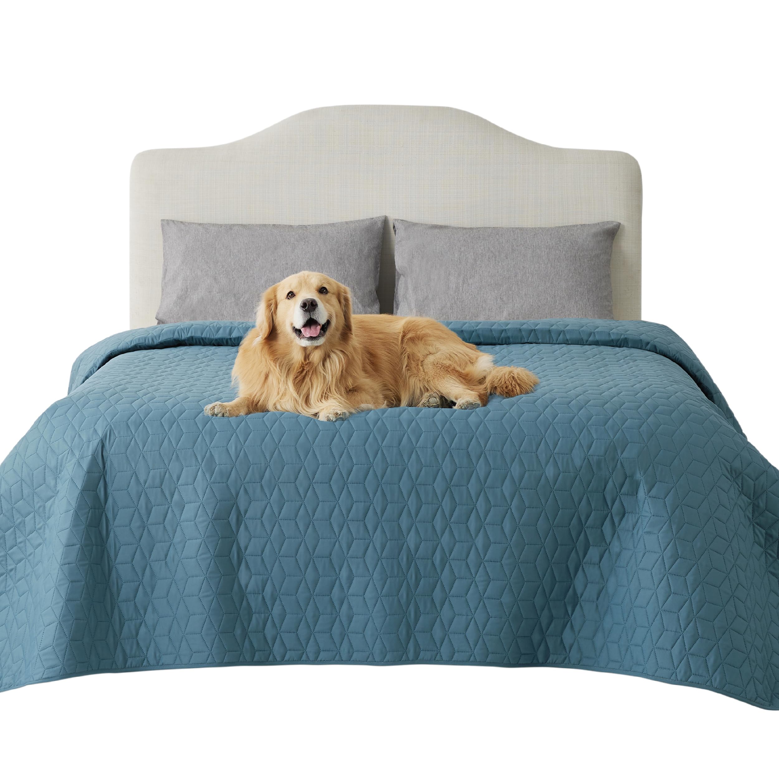 Foto 7 | Funda De Cama Impermeable Para Perros Bedsure Azul 210x260 Cm - Venta Internacional.