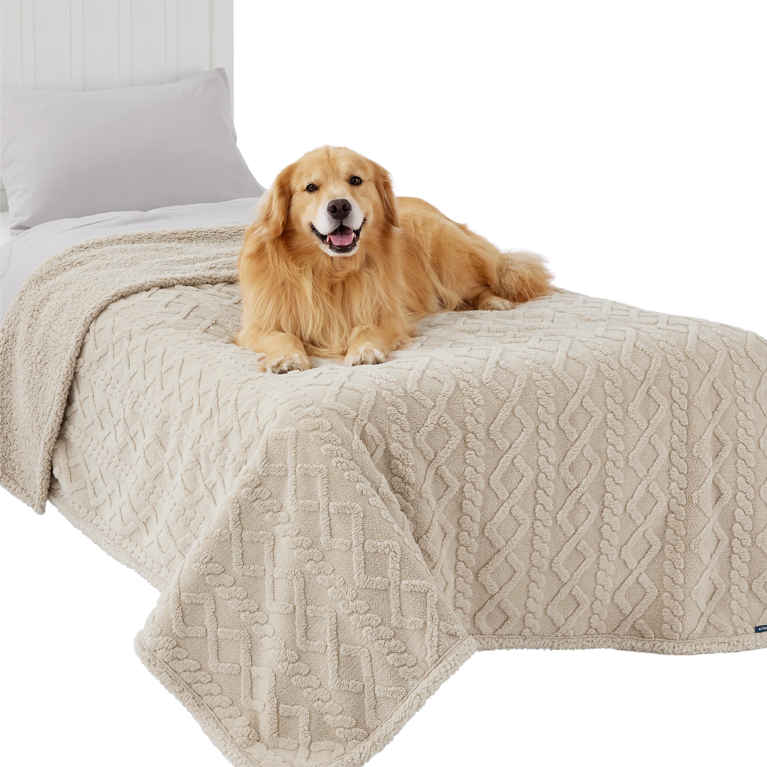 Foto 1 | Manta Impermeable Para Perros Grandes, 60 X 80 Cm, Color Crema - Venta Internacional.