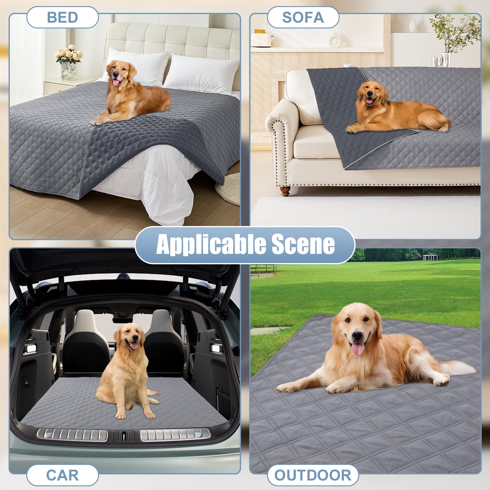 Foto 7 | Manta Impermeable Para Perros Smiry, Funda De Cama Reversible De 30 X 70 Cm - Venta Internacional.