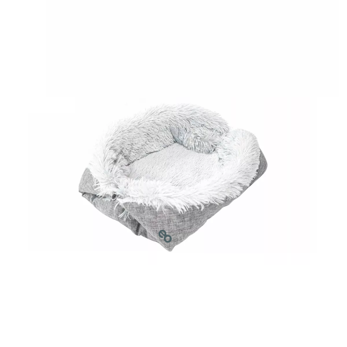 Cama Para Gatos Suave Manta Lavable Eo Safe Imports Esi-7892 Gris