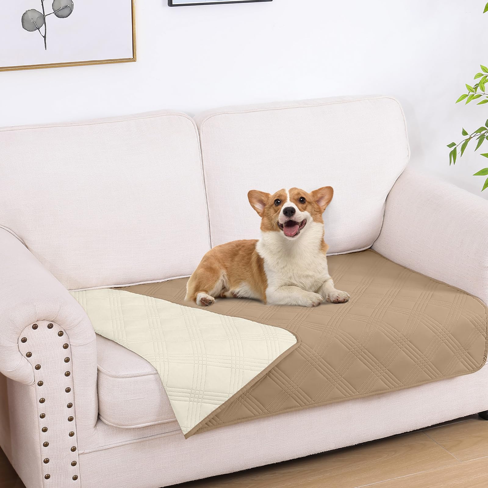 Manta Impermeable Para Perros Hyha, Cama Reversible Para Mascotas, 30 X 53 Cm - Venta Internacional.