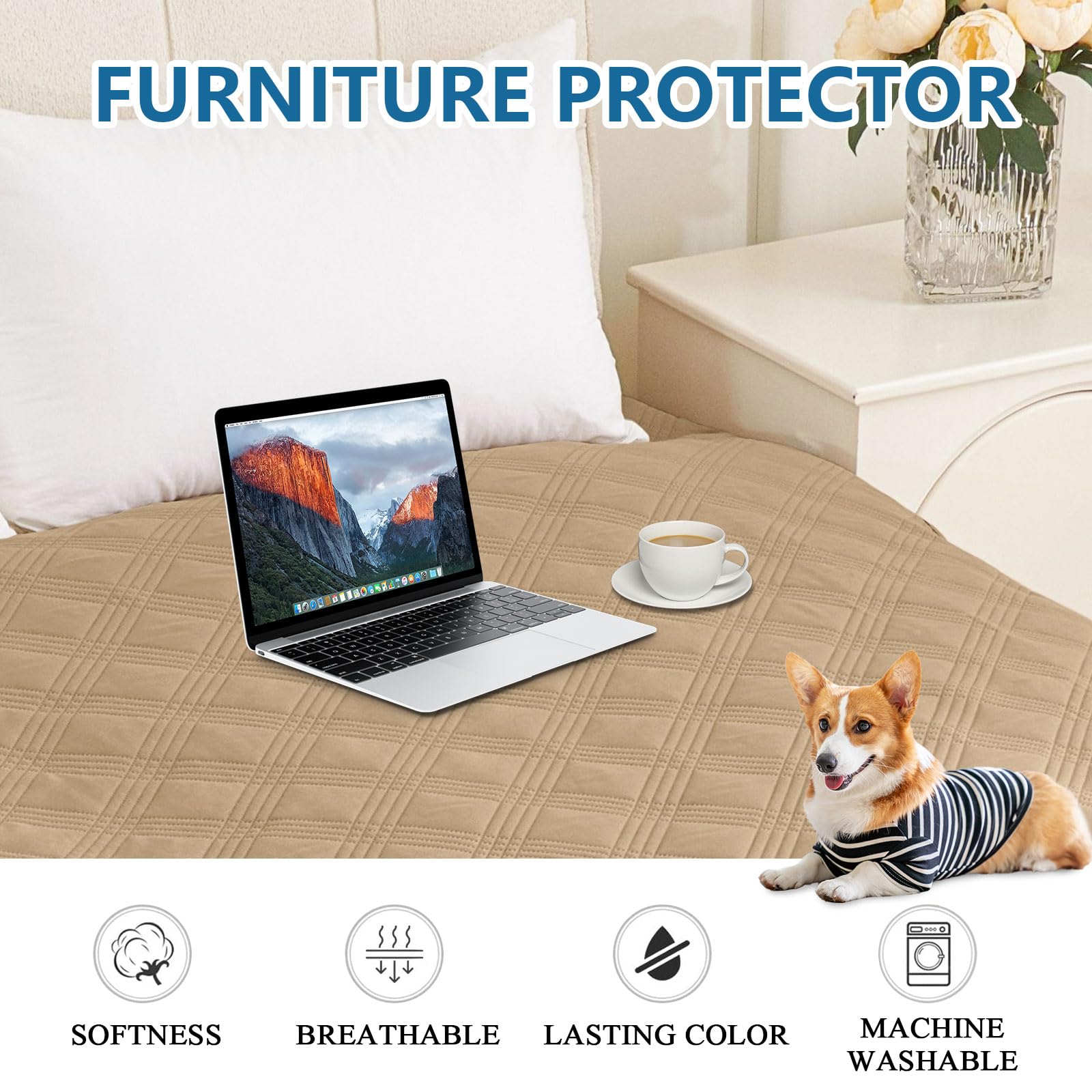 Foto 6 pulgar | Manta Impermeable Para Perros Hyha, Cama Reversible Para Mascotas, 30 X 53 Cm - Venta Internacional.
