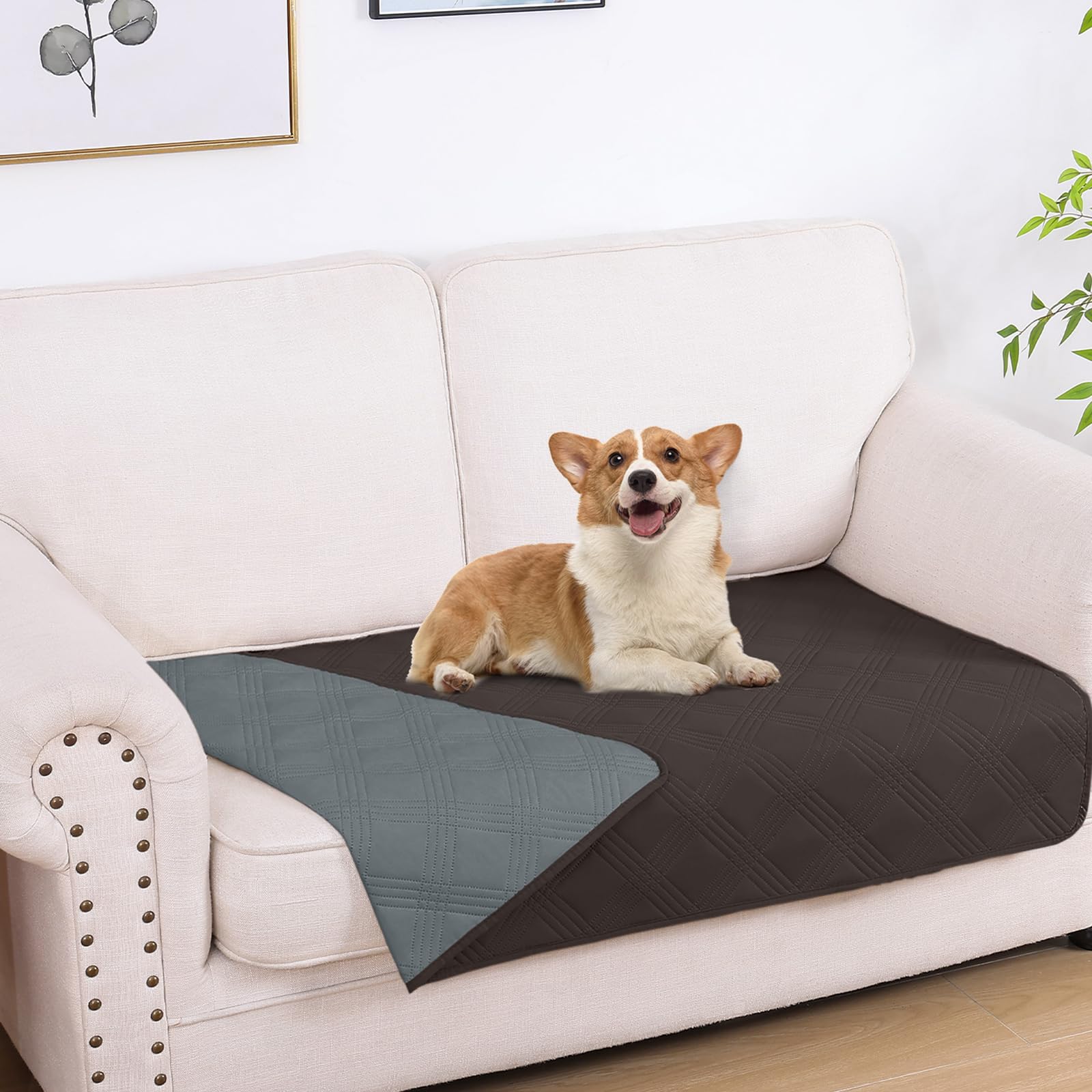 Manta Impermeable Para Perros Hyha, Cama Reversible Para Mascotas, 30 X 53 Cm - Venta Internacional.