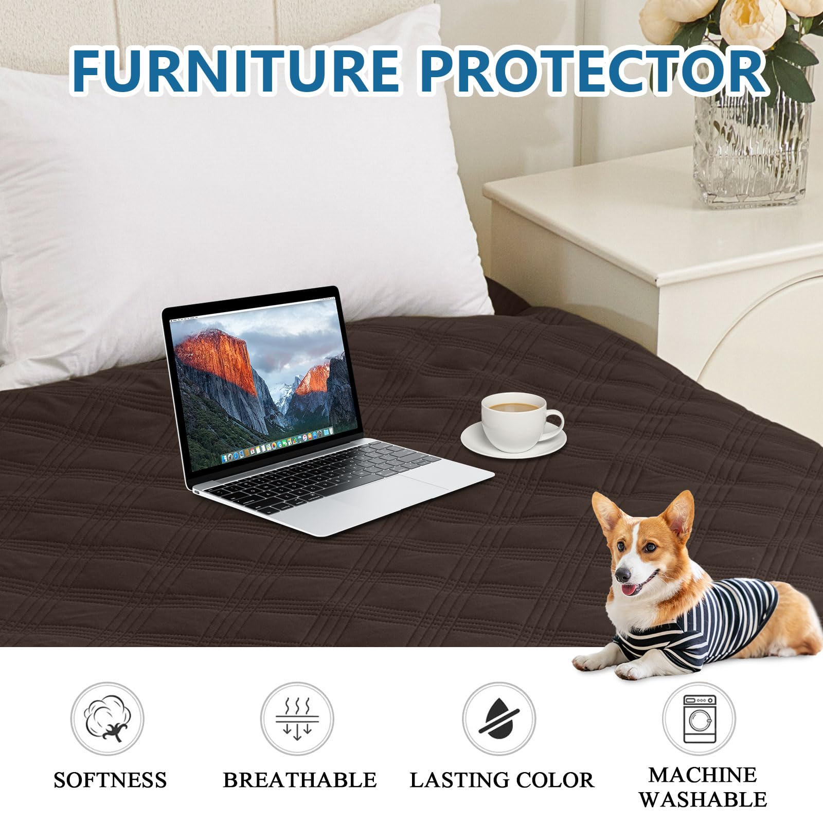 Foto 6 pulgar | Manta Impermeable Para Perros Hyha, Cama Reversible Para Mascotas, 30 X 53 Cm - Venta Internacional.