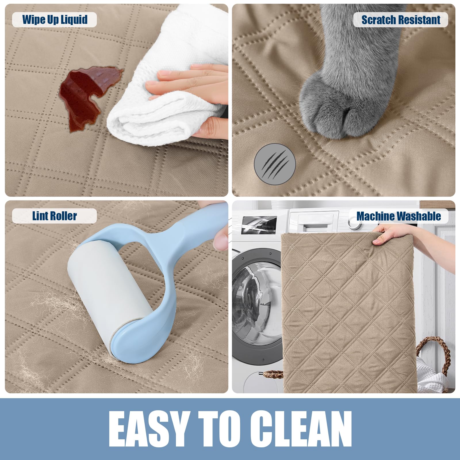 Foto 5 | Manta Impermeable Para Perros Smiry, Funda De Cama Reversible De 40 X 50 Cm - Venta Internacional.