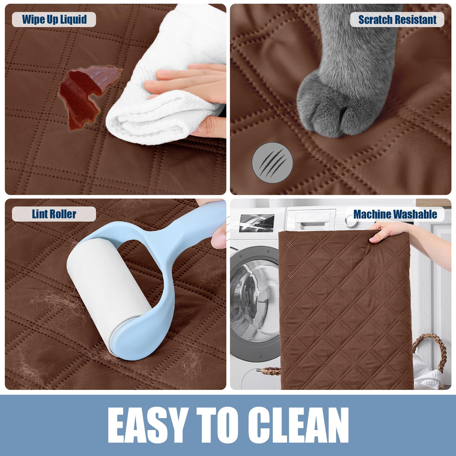Foto 6 pulgar | Manta Impermeable Para Perros Smiry, Funda De Cama Reversible De 40 X 50 Cm - Venta Internacional.