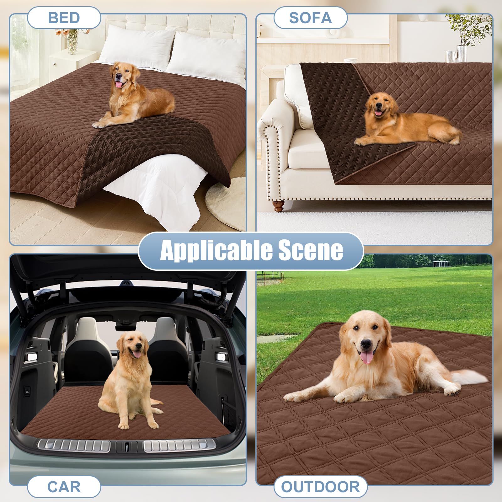 Foto 7 | Manta Impermeable Para Perros Smiry, Funda De Cama Reversible De 40 X 50 Cm - Venta Internacional.