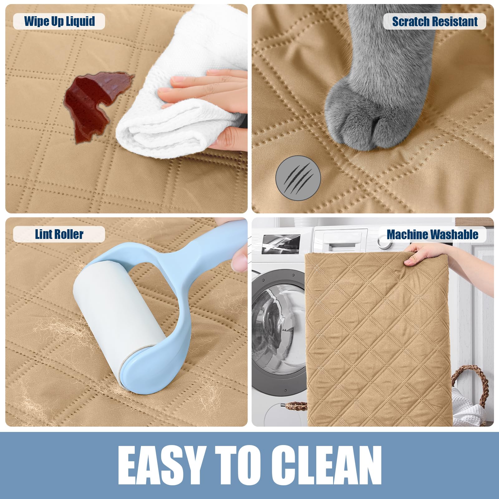 Foto 6 pulgar | Manta Impermeable Para Perros Smiry, Funda De Cama Reversible De 40 X 50 Cm - Venta Internacional.