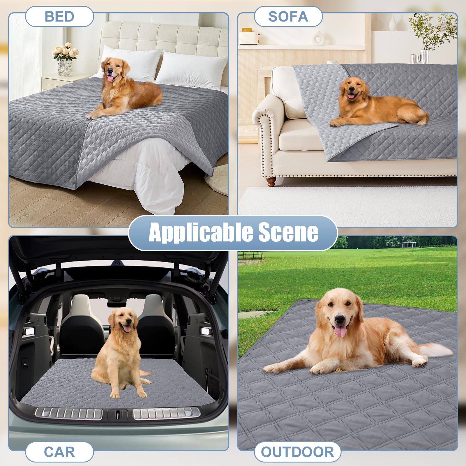 Foto 8 pulgar | Manta Impermeable Para Perros Smiry, Funda De Cama Reversible De 40 X 50 Cm - Venta Internacional.