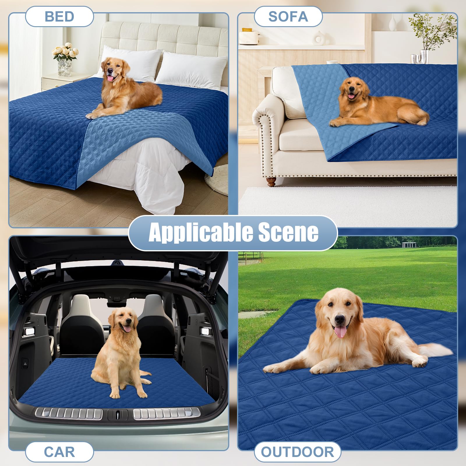 Foto 8 pulgar | Manta Impermeable Para Perros Smiry, Funda De Cama Reversible De 40 X 50 Cm - Venta Internacional.