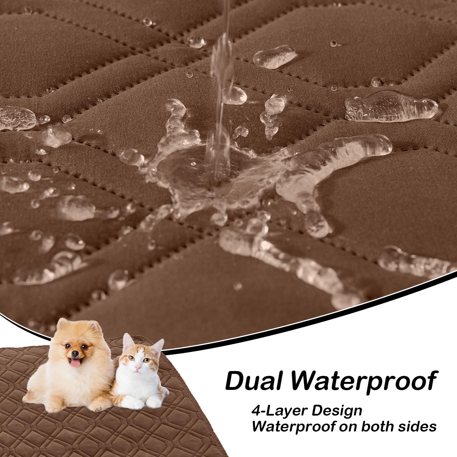 Foto 2 | Manta Impermeable Para Cama De Perro Hyha, Funda De Sofá Reversible De 30 X 53 Cm - Venta Internacional.